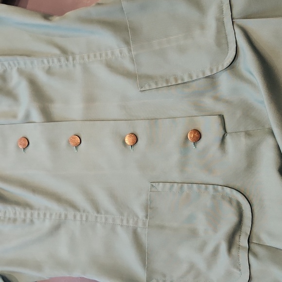 Vtg Girls Scout Leader Uniform Dress 1960s or 70s size 14 - Picture 9 of 9